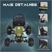 Go-Kart a Pedales para Niño Hierro, plástico HOMCOM Multicolor