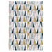 Alfombra decorativa RUSG&RUGS SANSA 120x170 Multicolor