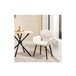 Juego de 2 sillas de comedor escandinavas Beige