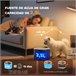 Conjunto Comedero Fuente ABS, Acero Inoxidable 201 PawHut Blanco