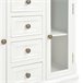 Aparador de madera maciza de pino 4402057 Marron
