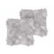 Beliani Cojín decorativo LUBHA 45x45 Gris Claro