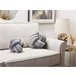 Beliani Cojín decorativo MALNI 20x20 Gris