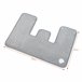 Almohadilla eléctrica Borrello lavable 100W Vlies Gris