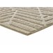 Alfombra geométrica con relieve NUMA - ATTICGO 200x290 Beige
