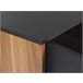 Beliani Aparador KURO Negro