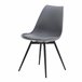 Pack de 4 sillas de cocina MAEVA Pack de 4 sillas de cocina MAEVA Gris