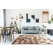 Alfombra MEFE moderna B400 Cubo Geométrico 3D Structural 160x220 Beige