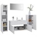Conjunto De Muebles De Baño 90 Blanco
