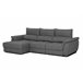 Chaise longue con cama BENSON Antracita