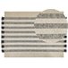 Beliani Alfombra de pelo corto TACETTIN 160x230 Blanco/ Beige