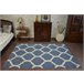 Alfombra SCANDI Trellis 160x230 Azul Marino