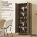 Alacena de Cocina Melamina de Madera, MDF HOMCOM, hogar - cocina Gris
