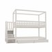 Cama litera 95x255 Blanco
