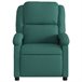 Sillón Reclinable Verde Oscuro