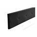 CABECERO TAPIZADO NAPOLI POLIPIEL  - Moonia 115 Negro