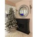 Beliani Árbol de Navidad BASSIE Blanco
