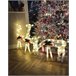 Beliani Decoración LED ANGELI Blanco