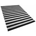 Beliani Alfombra de exterior TAVAS 160x230 Negro