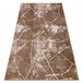 Alfombra MEFE moderna 2783 Mármol Structural dos niveles 140x190 Gris