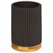 Vaso Portacepillos De Dientes Negro