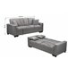 Sofa Cama Keyla con Arcon Gris