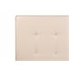 Beliani Cama con somier Poliéster AMBASSADOR 172x216 Beige