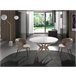 ANGEL CERDÁ Mesa comedor extensible redonda mármol porcelánico 170x120 ANGEL CERDÁ Mesa comedor extensible redonda mármol porcelánico 170x120 Blanco