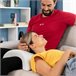 Almohada Viscoelástica Cervical para Parejas Blanco