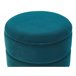 Beliani Puf ELGIN Azul/ Verde