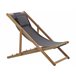 Beliani Tumbona AVELLINO Blanco/ Beige