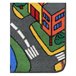 Acomoda Textil – Alfombra Infantil Ciudad Carretera para Jugar. 90x133 Gris