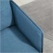 Butaca de Salón Espuma, Acero, Poliéster, Madera Contrachapada Azul