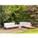 Beliani Conjunto longue SANZA Blanco