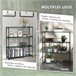 Estantería para Plantas Acero Outsunny Verde