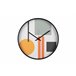 Reloj Metal Adda Home Multicolor