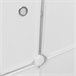 Armario Vestidor Cube Personalizable Boxed Elite 12 Cubos/Puertas 111 Blanco