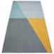 Alfombra SCANDI 18487/572 Trapecio Trapecios 80x150 Gris