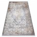 Alfombra LUCE 80 moderna Ornamento vintage Structural 154x220 Gris