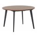 Beliani Mesa de comedor extensible BOVINA Beliani Mesa de comedor extensible BOVINA Madera Oscura