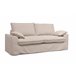 Sofá 3 plazas fijo VIALO Beige