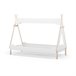 Cama Tipi Nest 210x104 Blanco/ Madera