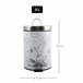Cubo De Basura 3L Blanco