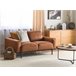 Beliani Sofá de 2 plazas Poliéster SOVIK Beliani Sofá de 2 plazas Poliéster SOVIK Marron