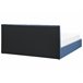 Beliani Cama con somier Poliéster DREUX 191x214 Azul