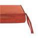 Beliani Cojín de asiento VIVARA 108x45 Rojo
