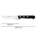 Arcos Cuchillo Verduras Universal Negro