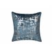 Beliani Cojín decorativo GARDENIA 45x45 Azul