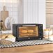 Horno Eléctrico Metal HOMCOM, hogar - cocina Negro