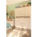 Armario VERONA puertas batientes y 2 cajones 170x199cm roble Roble